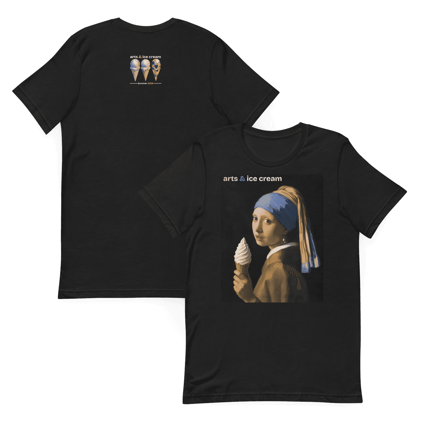 Girl with a Pearl Tee — v2